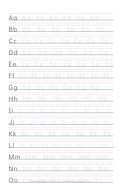 A–z alphabet – Didact Gothic worksheet thumbnail