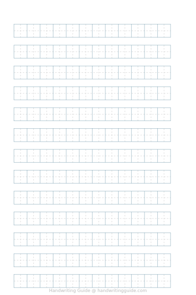 Blank genkouyoushi paper worksheet thumbnail