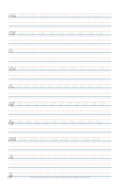 Parisienne A-Z with tracing and copy worksheet thumbnail