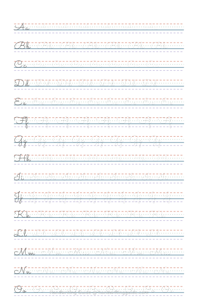 Sacramento A-Z with tracing worksheet thumbnail